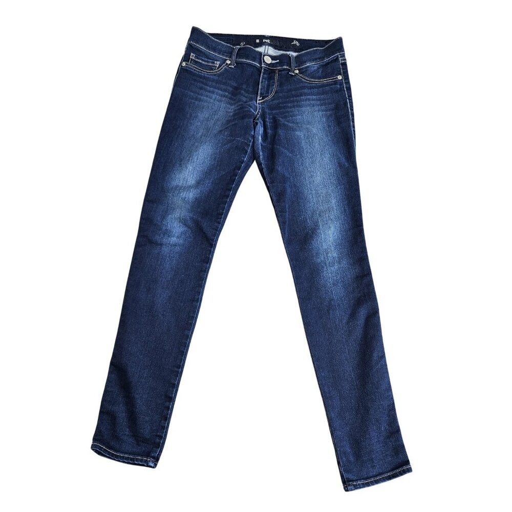Express Jean Legging Mid Rise Skinny Jeans‎ Womens 4 Stella Low Rise Blue Denim